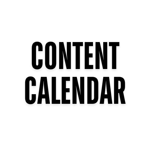 MARKETING TEMPLATE & CONTENT CALENDAR